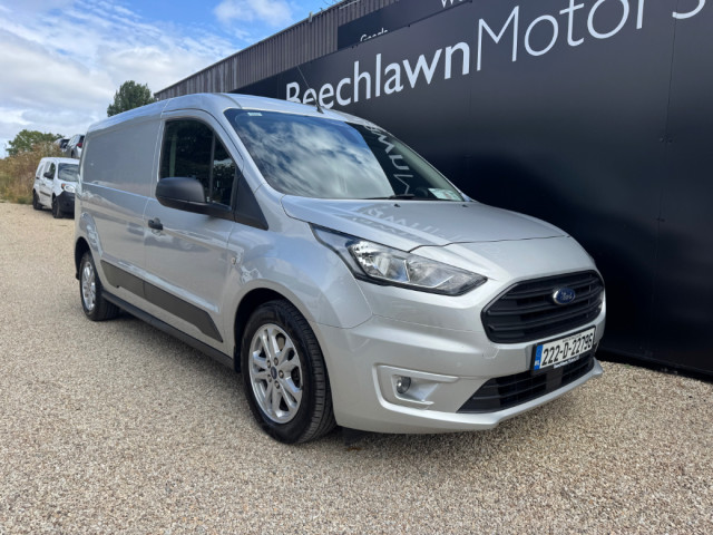 Image for 2022 Ford Transit Connect 1.5 TDCI 120PS LWB TREND 3 SEATER // PRICE EXCL. VAT // ALLOY WHEELS, CRUISE, PARKING SENSORS AND AIR CON // STUNNING CONDITION // ONE OWNER // 