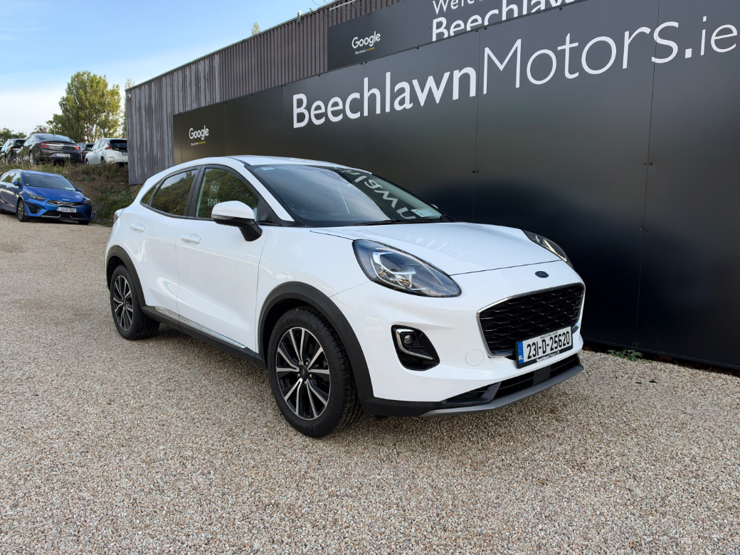 Image for 2023 Ford Puma 1.0 125PS TITANIUM 2 SEATER COMMERCIAL // PRICE EXCL VAT // 03/27 CVRT // EXCELLENT CONDITION // SAT NAV, CRUISE AND PARKING SENSORS // 