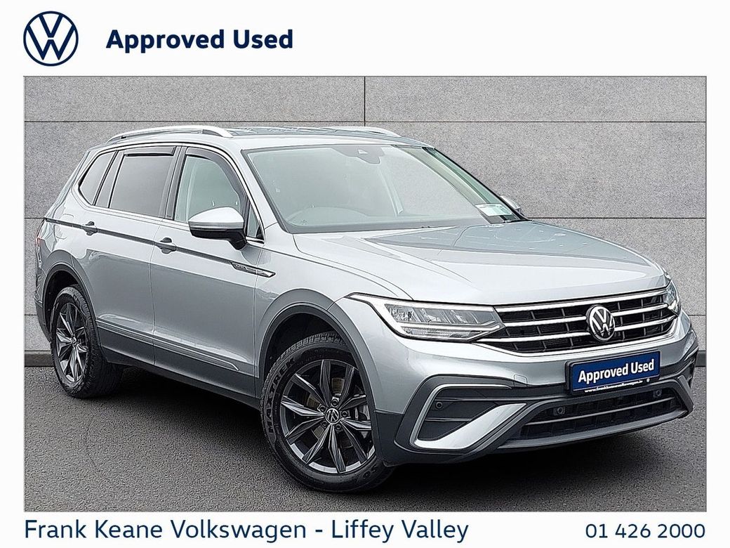 Image for 2024 Volkswagen Tiguan Allspace LIFE 2.0TDI 122BHP *7-SEATER* *ELECTRIC TAILGATE* *REAR VIEW CAMERA* *CARPLAY & ANDROID AUTO* *PCP AVAILABLE*