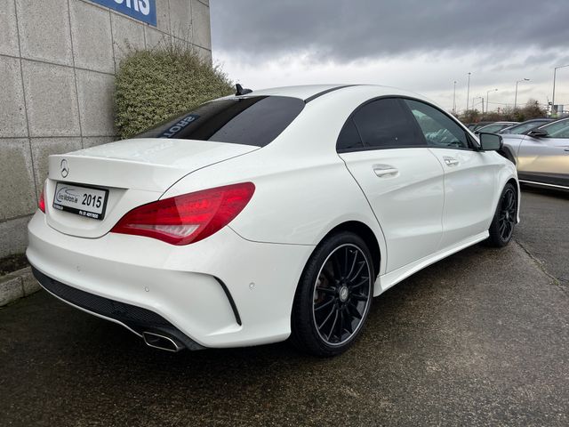 Image for 2015 Mercedes-Benz CLA Class 180 AMG BLACK EDITION AUTOMATIC 1.6 PETROL //HIGH SPEC//LOW MILES//KEYLESS ENTRY//HALF LEATHER HEATED SEATS//ADAPTIVE CRUISE CONTROL//REVERSE CAMERA//
