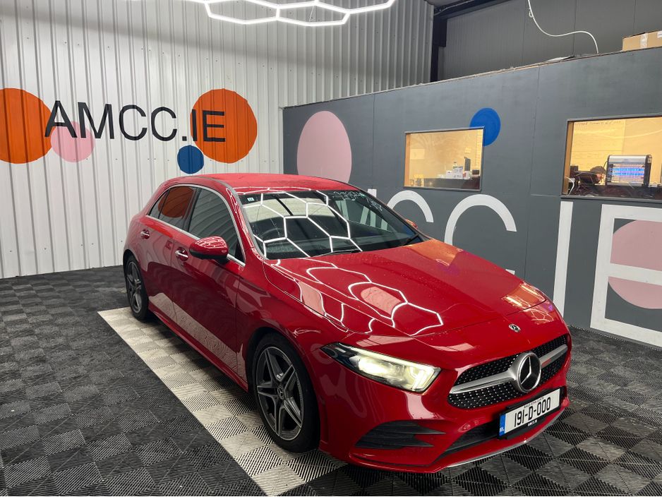 Image for 2019 Mercedes-Benz A Class €22950! 2019 MERCEDES-BENZ A200D AMG LINE 2.0 AUTOMATIC / CRUISE CONTROL / 360° PARKING CAMERA / ELECTRIC MEMORY & HEATED SEATS / PADDLE SHIFTERS / APPLE CARPLAY / AMBIENT LIGHTS 