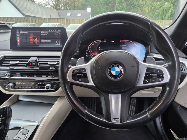 Image for 2020 BMW 5 Series 520D M-SPORT MILD HYBRID AUTOMATIC // FULL CREAM LEATHER INTERIOR