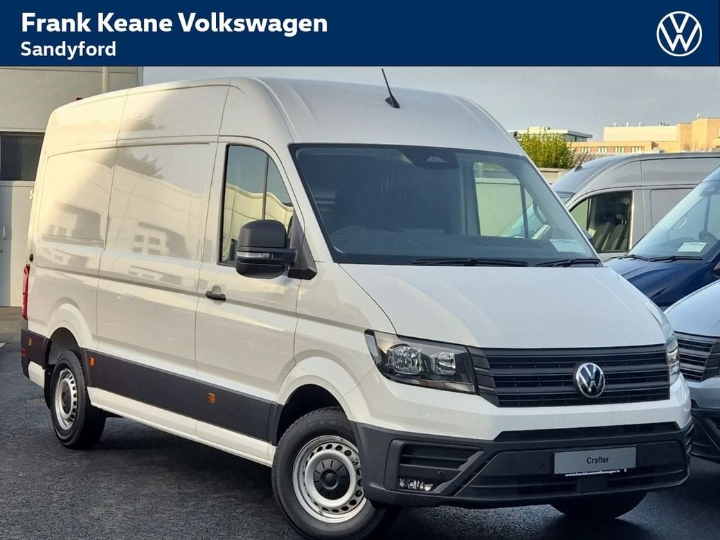 Image for 2026 Volkswagen Crafter HIGHLINE AUTO 30 MWB 140BHP M6F *NOW WITH A YEAR WARRANTY UNLIMITED MILEAGE* *HIGH ROOF* *APPLE CARPLAY/ANDROID AUTO* *REAR VIEW CAMERA* *FRONT AND REAR PARKING SENSORS* REAR INTEGRATED STEP* *AIR CON
