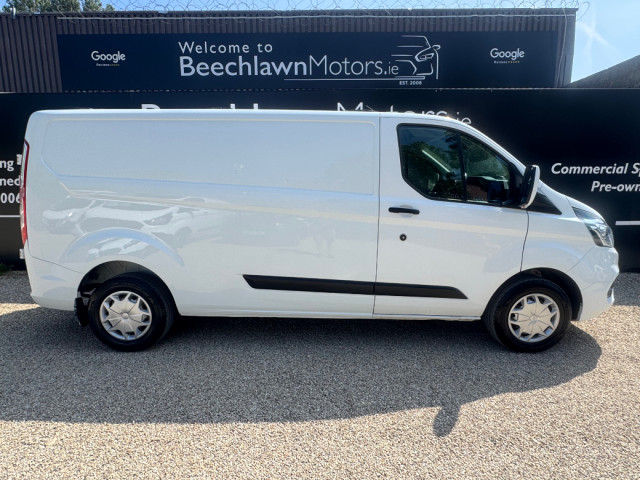 Image for 2021 Ford Transit Custom 2.0 TDCI 130PS LWB TREND // PRICE EXCL. VAT // ONE OWNER // FULL SERVICE HISTORY // 03/27 CVRT // CRUISE, BLUETOOTH AND PARKING SENSORS // TIMING BELT/WET BELT REPLACED // 