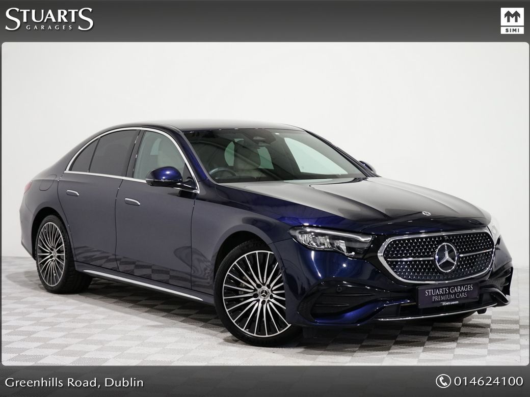 Image for 2024 Mercedes-Benz E 300 AMG Edition Plus *IRISH CAR*NAUTIC BLUE METALLIC WITH BEIGE LEATHER*