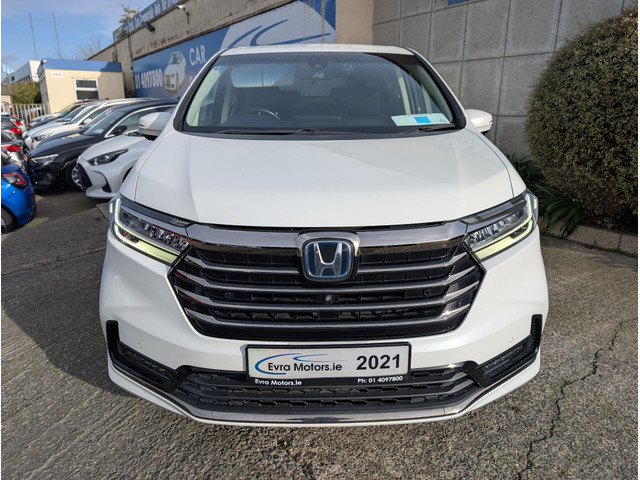 Image for 2021 Honda Odyssey ABOLUTE EX 7 SEATER AUTOMATIC HYBRID 2.0 PETROL //HIGH SPEC//HALF LEATHER HEATED SEATS//SURROUND PARKING CAMERAS//KEYLESS ENTRY//ADAPTIVE CRUISE CONTROL//POWER SLIDING REAR DOORS//