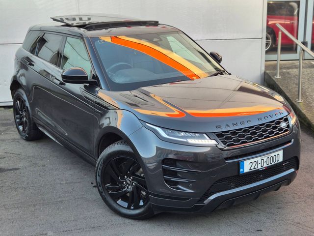 Image for 2022 Land Rover Range Rover Evoque R-Dynamic S P300e 1.5 Petrol Plug-In Hybrid Auto, Opening Panoramic Sunroof, Black Leather Seats - First Registered November 2022 - Trade in Price €37, 999.