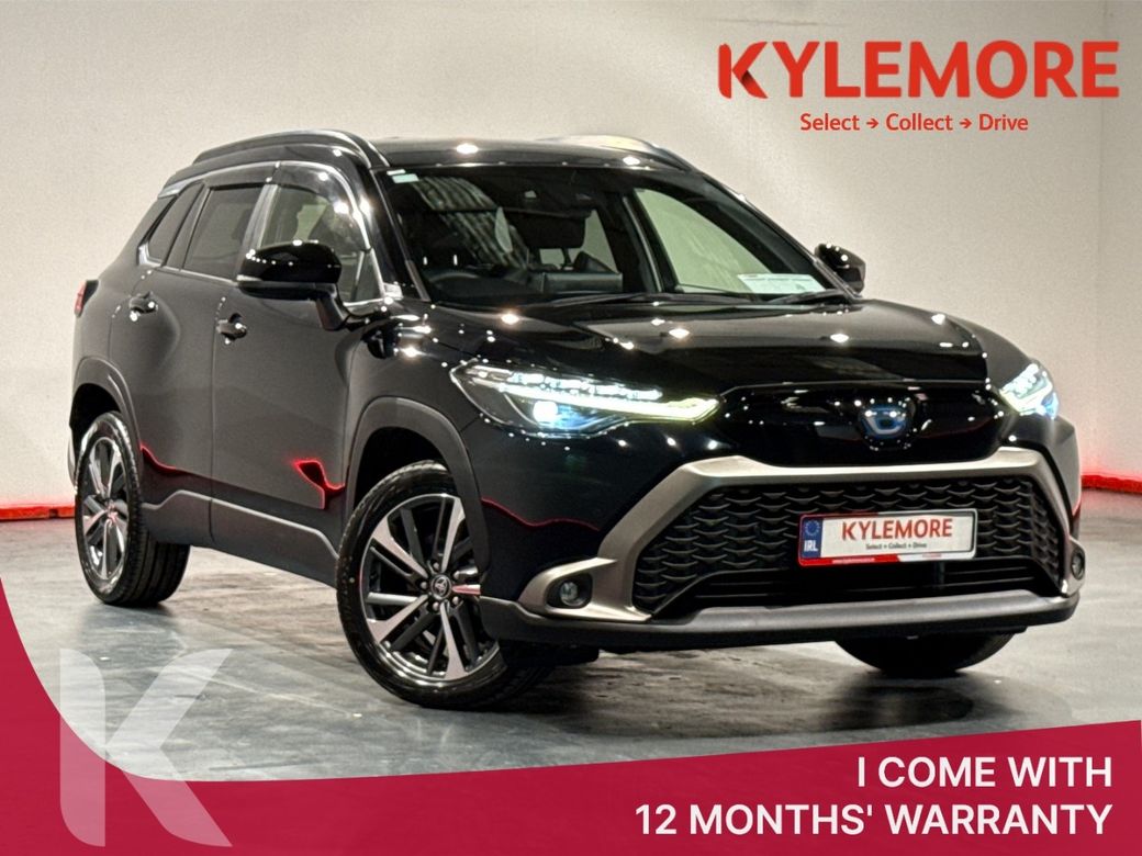 Image for 2023 Toyota Corolla Cross Z MODEL (TOP SPEC) - 1.8 HYBRID AUTOMATIC SUV - UPGRADED ALLOYS - BLACK HALF LEATHER - HEATED SEATS - LED LIGHTS - POWER BOOT - REAR CAMERA