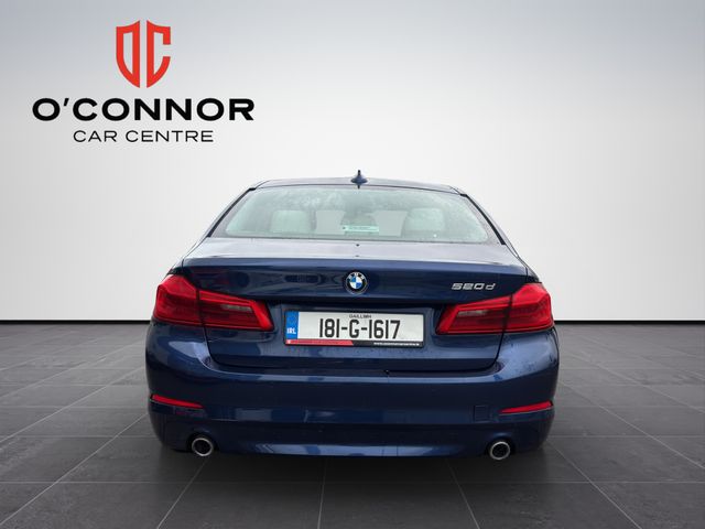Image for 2018 BMW 5 Series Smooth, classy, and quietly judging traffic around it