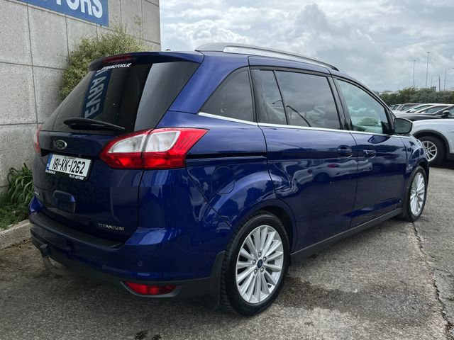 Image for 2018 Ford Grand C-Max 7 SEATER TITANIUM 1.5 DIESEL //PANORAMIC GLASS ROOF//SAT NAV//KEYLESS ENTRY//SLIDING REAR DOORS//POWER TAILGATE//