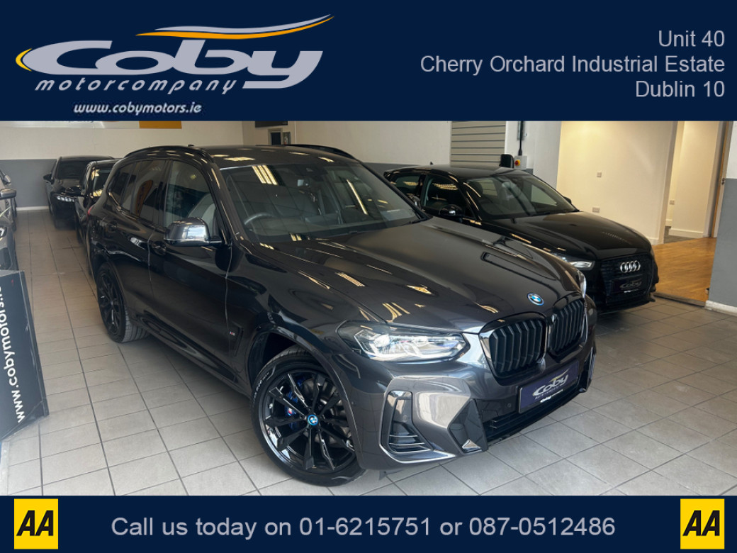 Image for 2024 BMW X3 M Sport Pro Pack XDRIVE30E AUTO. Pristine Car with only 9km, 2 Keys. CarPlay, Dual Climate, Cruise, Heated Seats, Sat Nav, Digital Dash, Reverse Camera, MFSW, Electric Boot, Full Electrics and more.