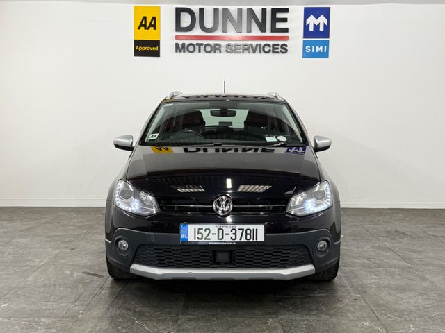 Image for 2015 Volkswagen Polo **CROSS MODEL**AUTO**17"DIAMOND CUT ALLOYS**XENON HEADLIGHTS**LED DAYTIME RUNNING LIGHTS**APPLE/ANDROID CARPLAY**ADPTIVE CRUISE CONTROL**LEATHER MULTIFUNCTION STEERING WHEEL**PADEL SHIFT**