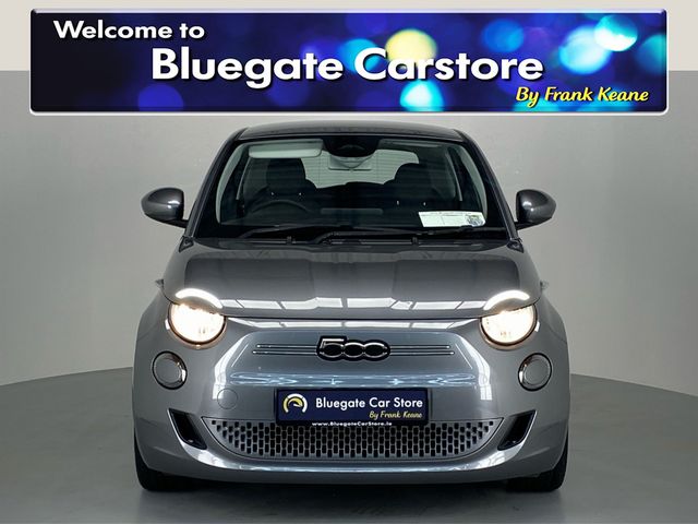 Image for 2022 Fiat 500 ICON ELECTRIC 42KWH 3DR AUTO**DIGITAL DASH**MULTIFUNCTIONAL STEERING WHEEL**PARKING SENSORS**TOUCH SCREEN MEDIA DISPLAY**SATNAV**APPLECARPLAY**16INCH ALLOYS**KEYLESS START**