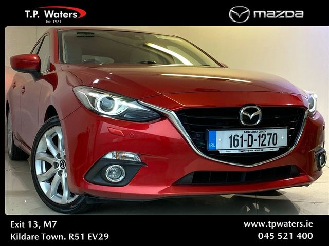 Image for 2016 Mazda Mazda3 1.5 D - GT - STONE LEATHER INTERIOR - BOSE SOUND SYSTEM - REVERSING CAMERA - FULL MAZDA DIGITAL SERVICE HISTORY