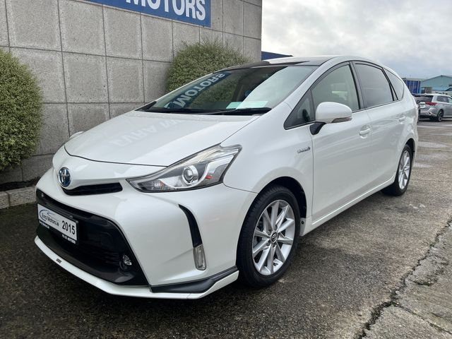 Image for 2015 Toyota Prius Alpha 7 SEATER AUTOMATIC HYBRID 1.8 PETROL //LOW MILES//PANORAMIC GLASS ROOF//KEYLESS ENTRY//REVERSE CAMERA// 