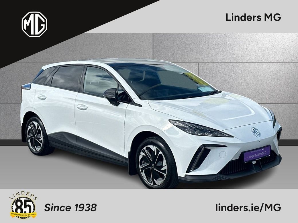 Image for 2023 MG MG4 EV, Exclusive (Top Spec), 435km Range, Heated Seats + Wheel, 360 Cameras, 5 Years Warranty, *LINDERS CHRISTMAS SALE* On Every car we are giving you a €250 voucher for you to Enjoy