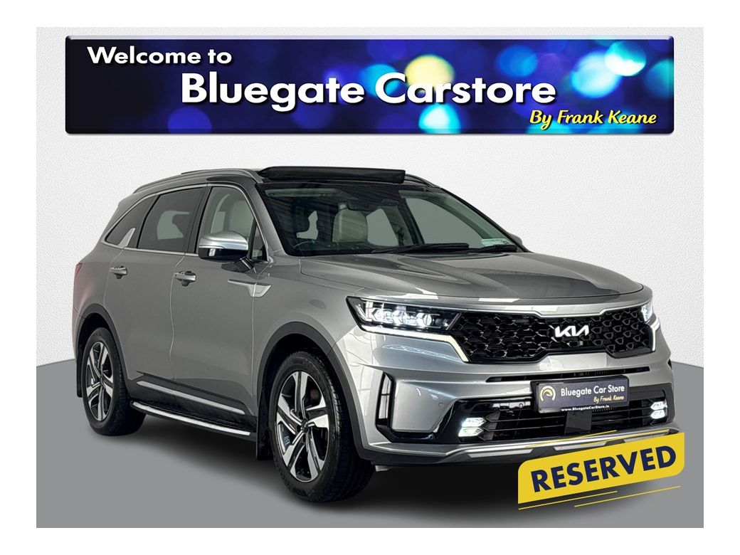 Image for 2023 Kia Sorento 7 SEATER**DIESEL**PANORAMIC SUNROOF**FULL LEATHER INTERIOR**FRONT HEATED ELECTRIC SEATS**TOUCH SCREEN MEDIA DISPLAY**APPLE CARPLAY**REVERSE CAMERA**PARKING SENSORS**HEATED STEERING WHEEL**19"ALLOYS**
