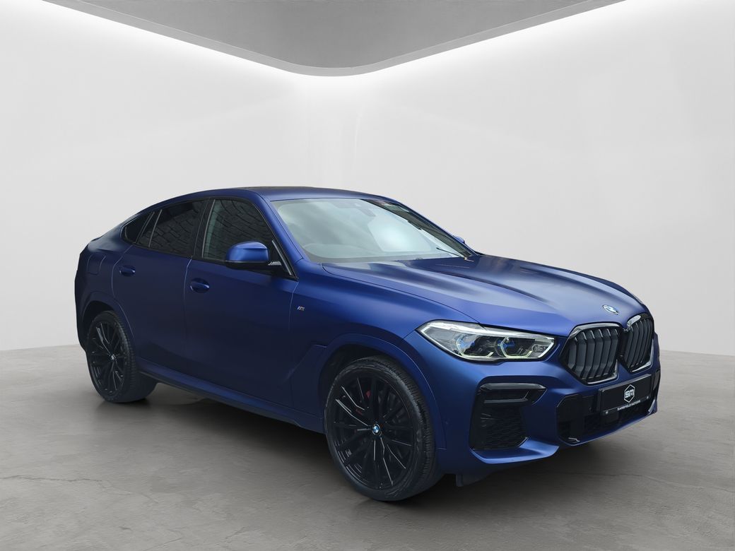 Image for 2022 BMW X6 30d XDRIVE M-SPORT AUTO. FROZEN BLUE MATT. HUGE SPEC. FINANCE ARRANGED. SIMI. AA APPROVED.