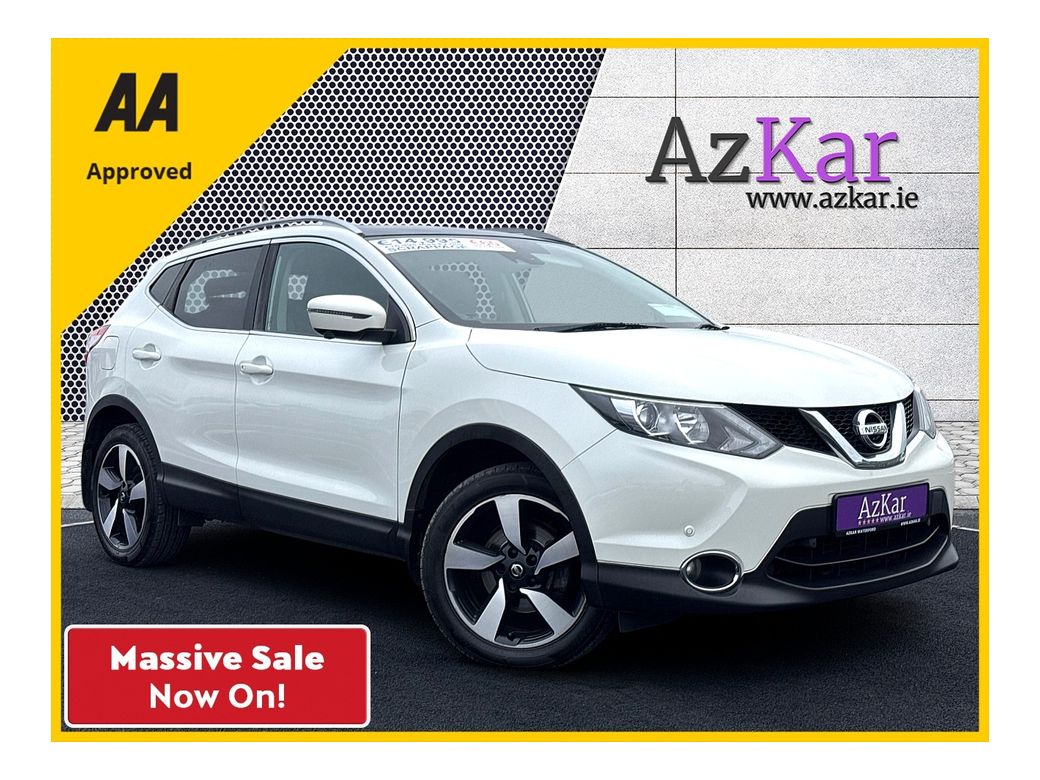 Image for 2016 Nissan Qashqai 2016 N-CONNECTA 1.5 DCI SUV €73 P/W WITH NO CASH DEPOSIT 10 DSAY SALE NOW ON!! 