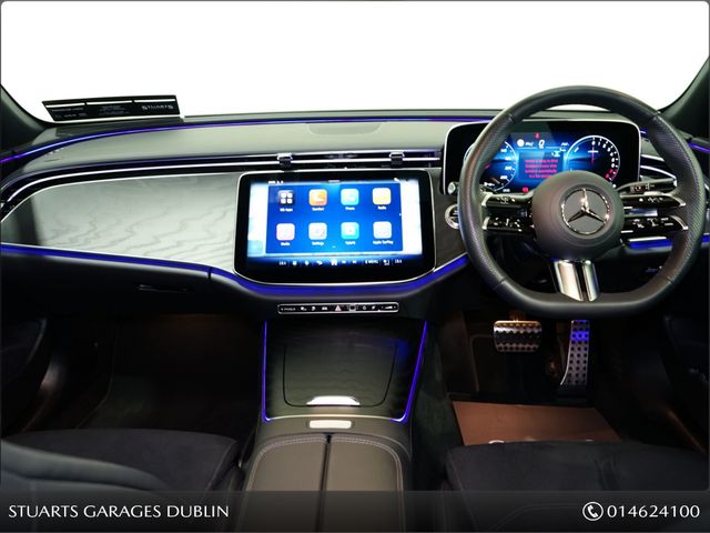 Image for 2026 Mercedes-Benz E Class 300e AMG URBAN EDITION PHEV ESTATE: SELENITE BLACK METALLIC, BLACK ARTICO AND SUEDE INTERIOR: 20” ALLOYS, REAR CAMERA, HEATED SEATS, KEYLESS ENTRY