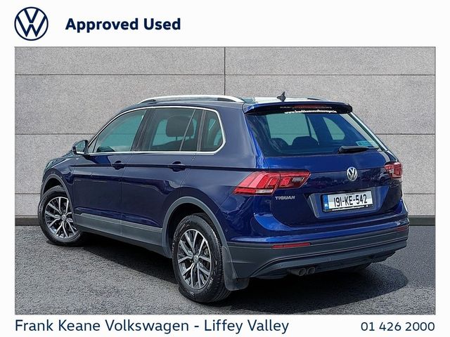 Image for 2019 Volkswagen Tiguan COMFORTLINE 2.0TDI 115BHP *SUNROOF* *REAR VIEW CAMERA* *APPLE CAR PLAY/ANDROID AUTO* *CLIMATE CONTROL* *PARKING SENSORS* *ELECTRIC MIRRORS*