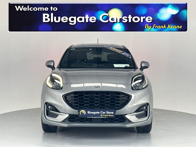 Image for 2022 Ford Puma ST-LINEDIGITAL DASH**MULTIFUNCTIONAL STEERING WHEEL**BLUETOOTH**TOUCH SCREEN MEDIA DISPLAY**SATNAV**PARKING SENSORS**CLOTH INTERIOR**AIR CONDITIONING**KEYLESS START**
