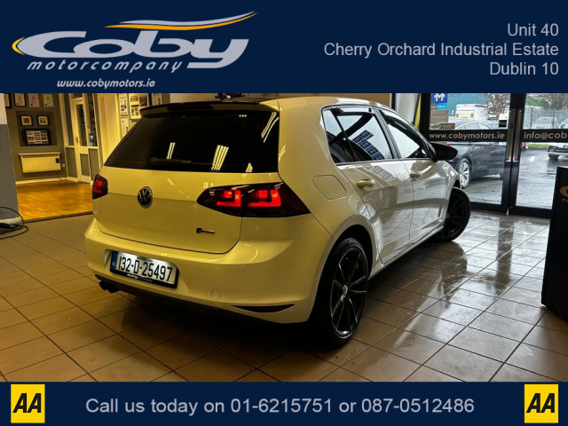 Image for 2013 Volkswagen Golf 1.4 5DR AUTO. NCT &amp; Tax, Full Leather, Pan Roof, Cruise Control, Android Auto, MFSW, Reverse Cam, Alloy Wheels, Full Electrics, Parking Sensors, Paddle Shift, Dual Climate Control, Folding seats &