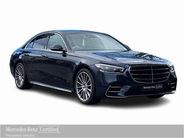 Image for 2024 Mercedes-Benz S Class S 450e AMG Line--Panoramic Sunroof, Nappa Leather, 20" Multispoke Alloys, Burmester Sound, Airmatic Suspension, Driver Assistance Pack, Memory Package, Urban Guard