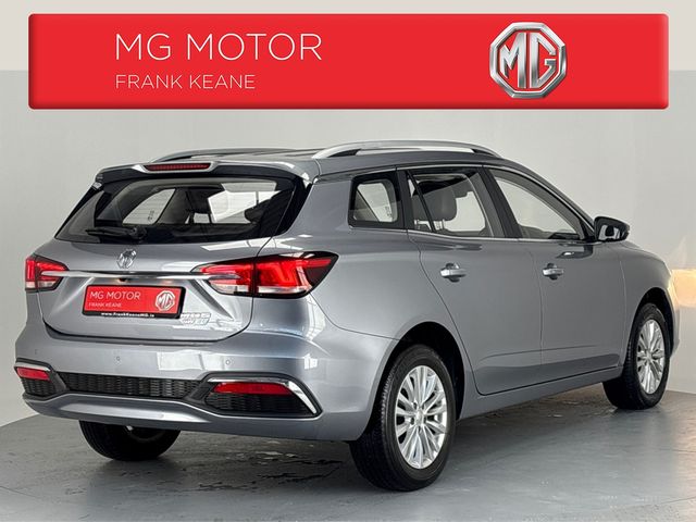 Image for 2022 MG 5 EXCLUSIVE**HEATED LEATHER SEATS**SEMI DIGITAL DASH**TOUCHSCREEN INFOTAINMENT**APPLE CAR PLAY**MULTIFUNCTIONAL STEERING WHEEL**CRUISE CONTROL**REVERSE CAMERA**PARKING SENSORS**KEYLESS START**ISOFIX**