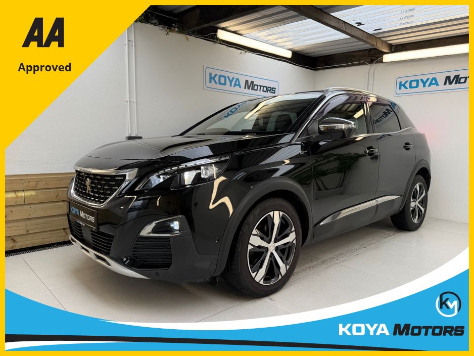 Image for 2018 Peugeot 3008 2.0 HDI GT PREMIUM 180 BHP DIESEL AUTOMATIC **PAN ROOF** // HEATED HALF NAPPA LEATHER // DIGITAL DASH // ELECTRIC TAILGATE // BLUETOOTH MEDIA // UPGRADED ALLOYS // FULL PARK ASSIST // REVERSING CAMER