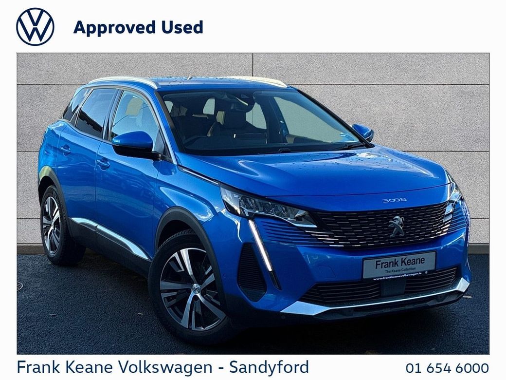 Image for 2021 Peugeot 3008 *Allure* 1.2 PureTech 130HP @Frank Keane Volkswagen South Dublin