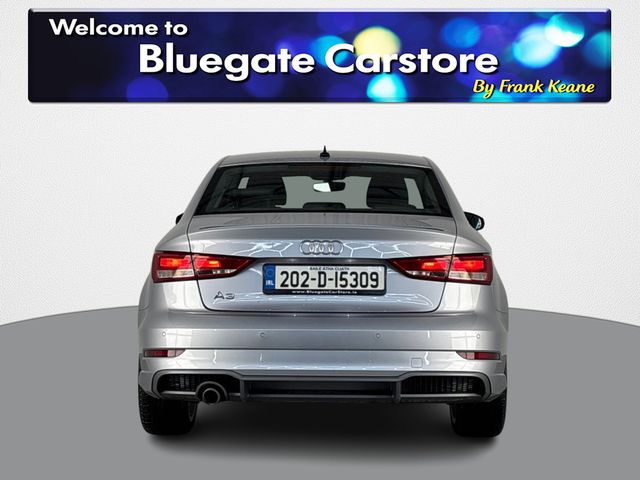 Image for 2020 Audi A3 LIMOUSINE SAL 30 TDI 116HP SE**MULTIFUNCTIONAL STEERING WHEEL**HALF LEATHER INTERIOR**DIGITAL MEDIA DISPLAY**BLUETOOTH**ELECTRIC HANDBRAKE**PARKIG SENSORS**S LINE EXTERIOR PACK**FINANCE AVAILABLE**