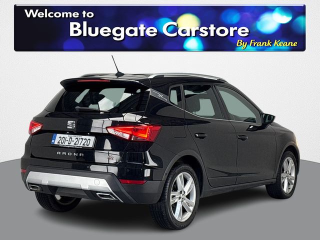Image for 2020 SEAT Arona 1, 0TSI DSG AUTO FR**HALF LEATHER SEATS/HALF ALCANTARA**MULTIFUNCTIONAL STEERING WHEEL**DIGITAL DASH**TOUCH SCREEN MEDIA DISPLAY**APPLE CARPLAY/ANDROID AUTO**REVERSE CAMERA**PARKING SENSORS**