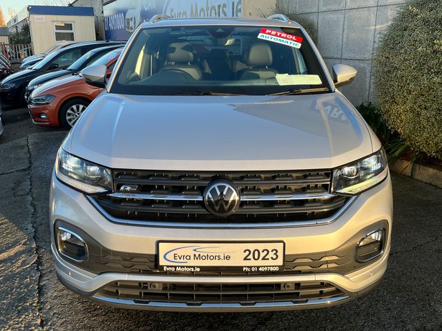 Image for 2023 Volkswagen T-Cross R-LINE AUTOMATIC 1.0 PETROL //HIGH SPEC//REVERSE CAMERA//HALF LEATHER SEATS//ADAPTIVE CRUISE CONTROL//KEYLESS ENTRY//