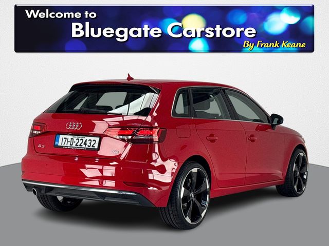 Image for 2017 Audi A3 SPORTBACK 1.6 TDI NEW 19' ALLOYS**HALF LEATHER INTERIOR**DIGITAL MEDIA DISPLAY**BLUETOOTH**PARKING SENSORS**MULTIFUNCTIONAL STEERING WHEEL**ELECTRIC HANDBRAKE**SEMI DIGITAL DASH**