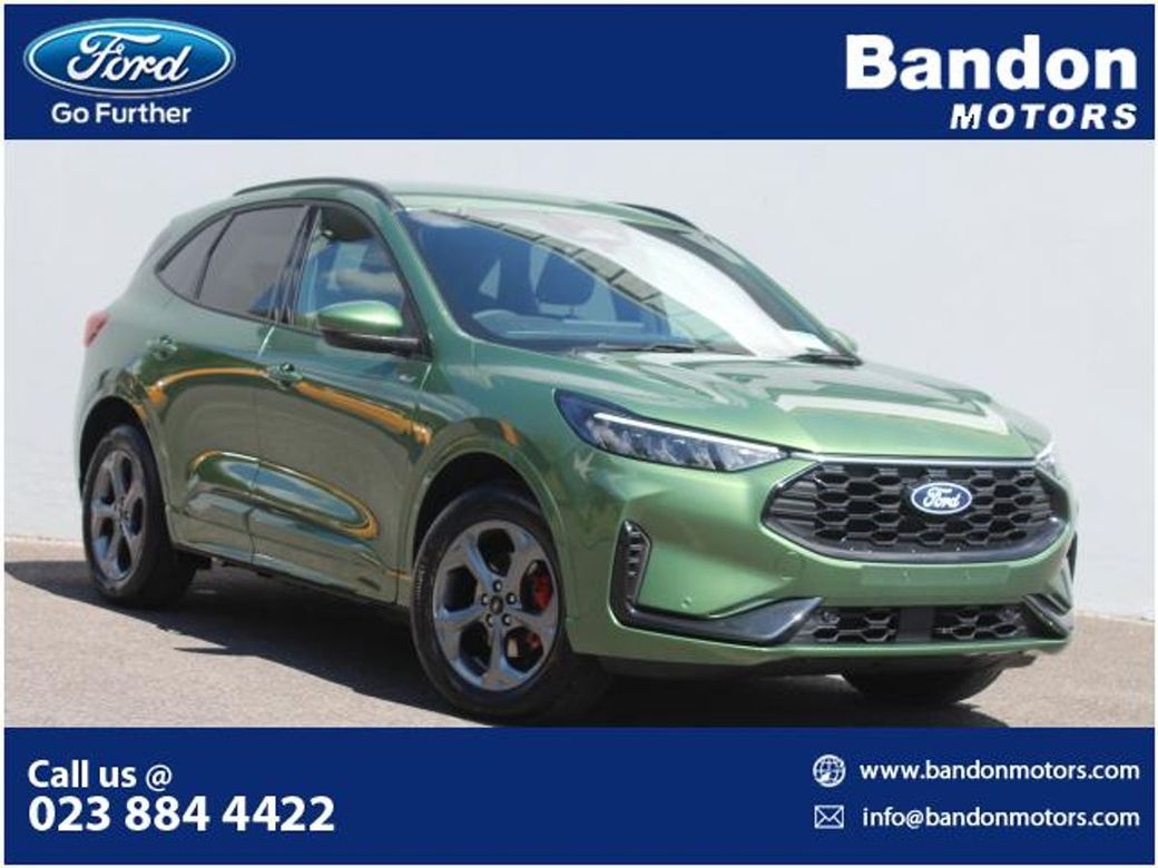 Image for 2025 Ford Kuga ST-Line 2.5 Duratec 243PS PHEV CVT AUTOMATIC **Introducing BURSTING GREEN** Visit our Showrooms and see this GEM for yourself.