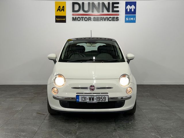 Image for 2013 Fiat 500 **SUN ROOF **2 KEYS **MULTI FUNCTION STEERING WHEEL **15'' BRUSHED SILVER WHEELS **CITY MODE POWER STEERING **VOICE CONTROL **AUTO START STOP **AUTO LIGHTS **HEADLIGHT HEIGHT ADJUSTMENT **