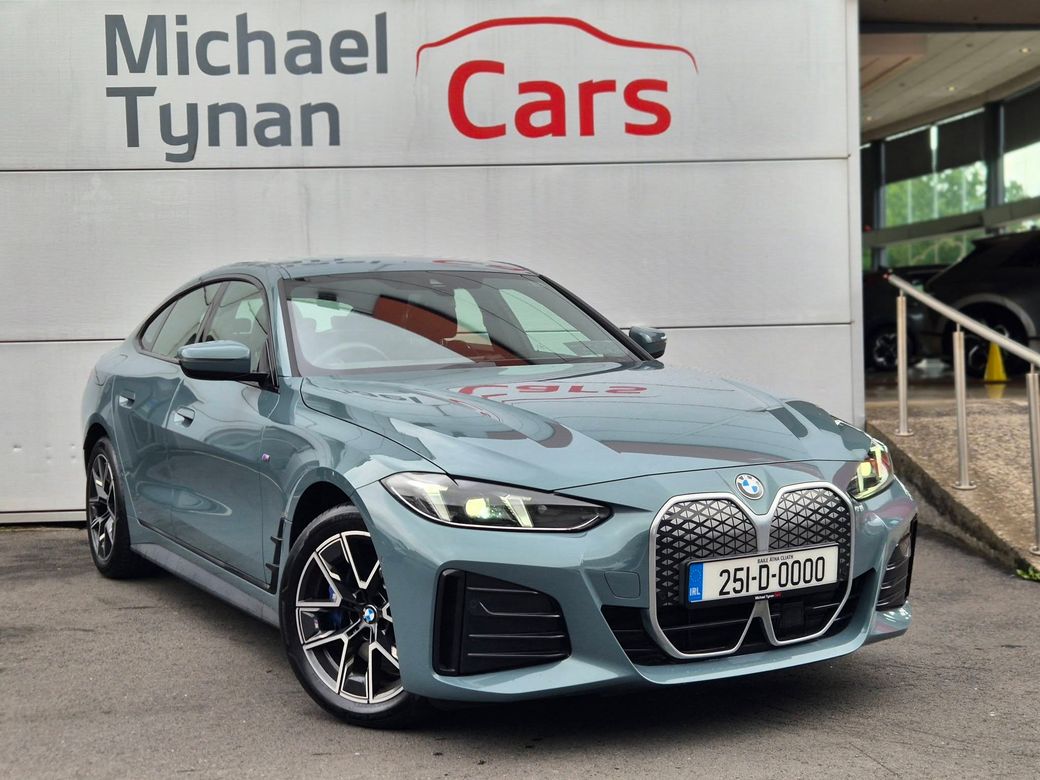 Image for 2025 BMW i4 M Sport eDrive 35 (335bhp) 18'' Alloys, Black Leather, CarPlay, Camera, Large Touch Screen Display - First Registered in December 2025 - Trade in Price €48, 888