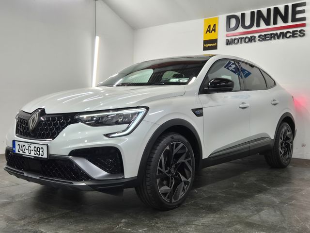 Image for 2024 Renault Arkana **ESPRIT ALPLINE**E-TECH HYBRID**PEARL WHITE PAINT/CONTRAST BLACK ROOF**19"DIAMOND CUT ALLOYS**LEATHER/SUEDE SEATS**HEATED SEATS**HEATED STEERING WHEEL**APPLE/ANDROID AUTO**2 KEYS**