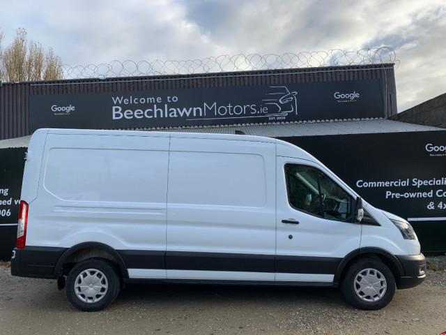 Image for 2023 Ford Transit 2.0 TDCI 130PS LWB MED ROOF FWD TREND // PRICE EXCL. VAT // ONE OWNER // 07/26 CVRT // PARKING SENSORS, CRUISE AND BLUETOOTH // 