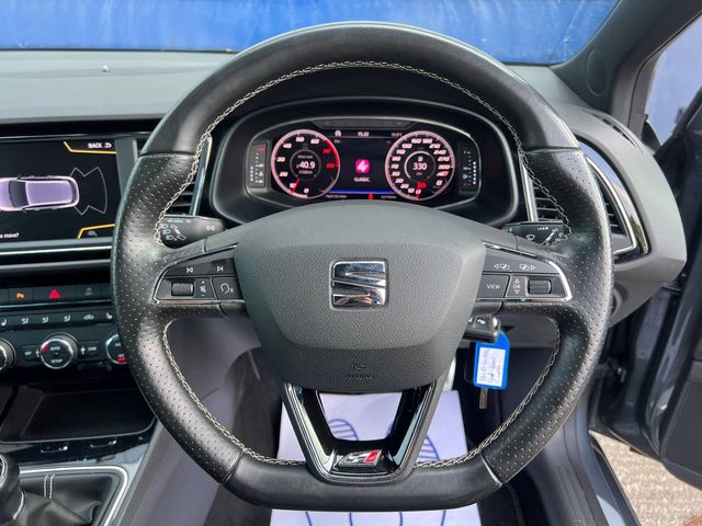 Image for 2018 SEAT Leon CUPRA SPORTSTOURER 2.0 TSI // 300 BHP 6 SPEED MANUAL // LEATHER/ALCANTARA CUPRA SPORT SEATS // SPORT DISPLAYS 