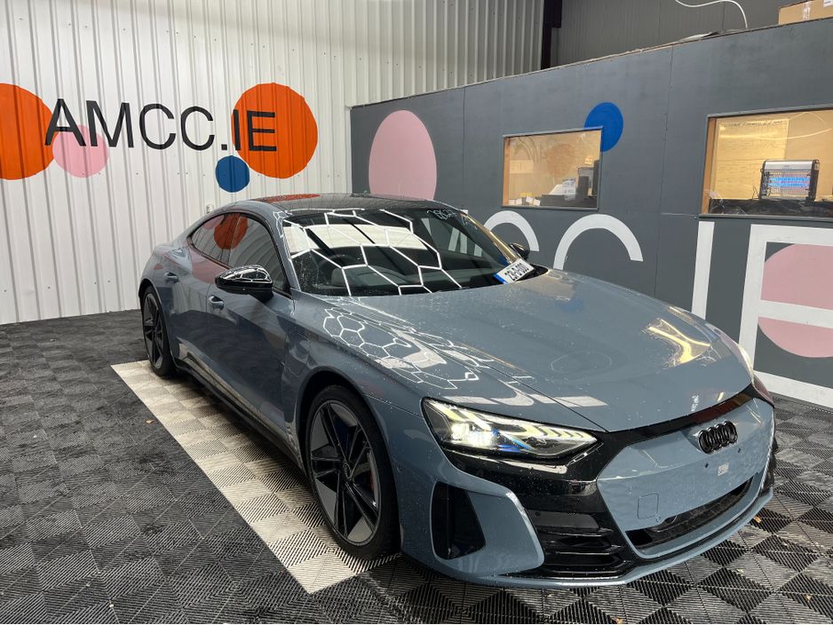 Image for 2023 Audi e-tron GT €69950 2023 AUDI E-TRON GT RS / CRUISE CONTROL / 360° CAMERA / ELECTRIC MEMORY & HEATED SEATS / PADDLE SHIFTERS / AMBIENT LIGHTS / PANORAMIC SUNROOF AND MORE