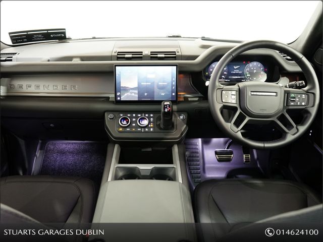 Image for 2025 Land Rover Defender EXTREMELY RARE DEFENDER X: MASSIVE SPEC WITH ONLY 5, 000KM OVER €147K NEW. PANGEA GREEN WITH EBONY LEATHER. BLACK CONTRAST ROOF AND BONNET
