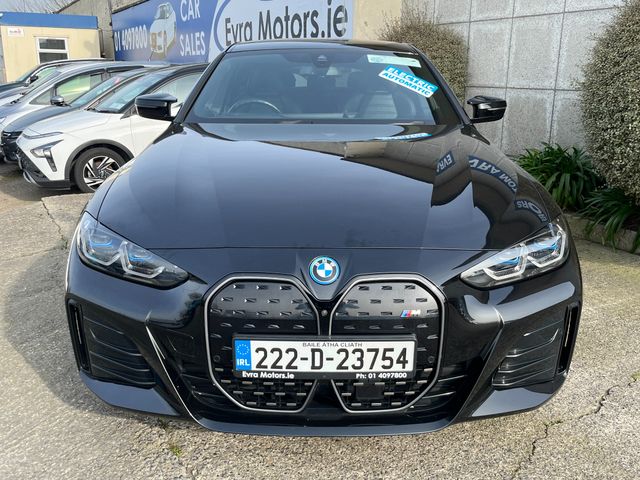 Image for 2022 BMW i4 M50 M-SPORT 540BHP //HIGH SPEC//FULL ELECTRIC LEATHER HEATED M-SPORT SEATS//HARMAN KARDON SOUND SYSTEM//HEAD UP DISPLAY//360 PARKING CAMERAS//