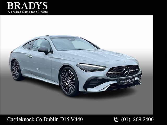 Image for 2024 Mercedes-Benz CLE CLE 200 Coupe AMG Line Plus--Panoramic Sunroof, Night Package, Special Manufaktur Paint