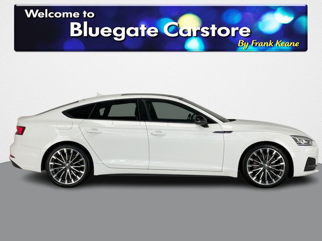 Image for 2018 Audi A5 SPORTBACK 2.0 TDI 190BHP S LINE**NEW NCT**SUNROOF**19"ALLOYS**DIGITAL DASH**HALF LEATHER INTERIOR**FRONT HEATED SEATS**PARKING SENSORS**BLUETOOTH**AMBIENT LIGHTING**FINANCE AVAIABLE**