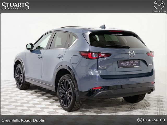 Image for 2022 Mazda CX-5 2.2D (150PS) HOMURA*ELECTRIC TAILGATE, KEYLESS, HEADS UP, NAV, ELECTRIC HEATED MEMORY SEATS, TRAFFIC SIGN RECOGNITION, REAR CAMERA, ADAP CRUISE, LANE DEPARTURE, HEATED SEATS, DUAL CLIMATE, BLIND
