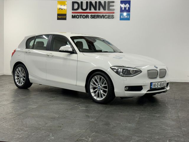 Image for 2014 BMW 1 Series *116I**REAR CAMERA**HEATED SEATS**PARKING SENSORS**FULL CREAM LEATHER **17"ALLOY WHEELS**WARRANTY**FINANCE AVAILABLE