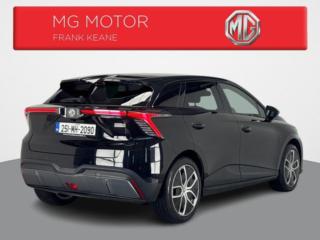 Image for 2025 MG 4 ELECTRIC LR - EXCLUSIVE- 64KWH LR**DIGITAL DASH**MULTIFUNCTIONAL STEERING WHEEL**APPLE CARPLAY ANDROID AUTO**REVERSE CAMERA**KEYLESS START**HEATED HALF LEATHER INTERIOR**FINANCE ARRANGED**