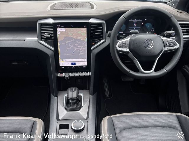 Image for 2026 Volkswagen Amarok AVENTURA 3.0 V6 237BHP * *ELECTRIC ROLLER COVER* *APPLE CARPLAY/ANDROID AUTO* *360 AREA VIEW CAMERA* *FRONT AND REAR PARKING SENSORS* *FRONT ELECTRIC HEATED SEATS* *HEATED STEERING WHEEL* *DIGITAL DAS